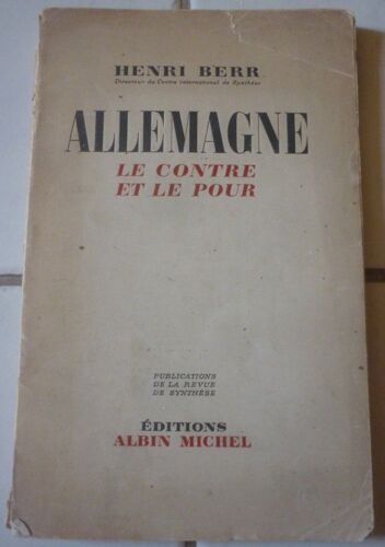 Allemagne, Le Contre Et Le Pour