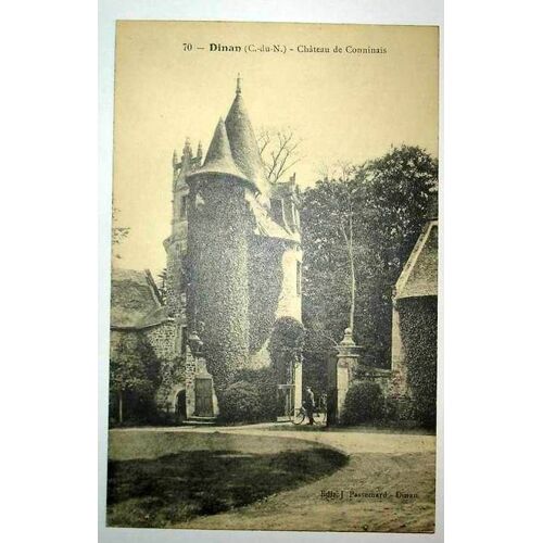 Carte Postale Ancienne Cote Du Nord /Cote D Armor Dinan Chateau De Conninais