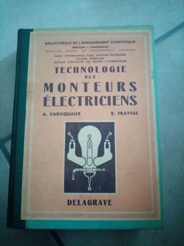 Technologie Des Moteurs Électriciens