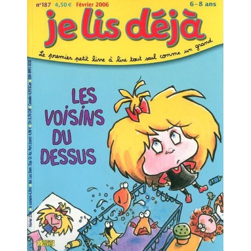 Je Lis Déjà  N° 187 : Les Voisins Du Dessus