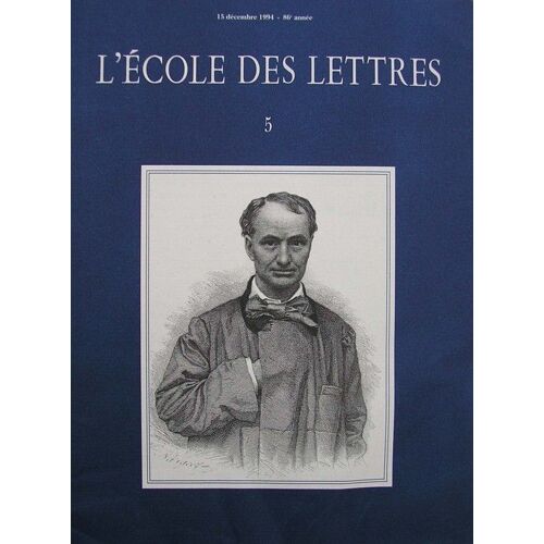 L'école Des Lettres Ii (2) - 15 Décembre 1994 - 86ème Année -  N° 5