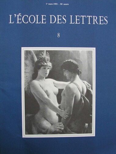 L'école Des Lettres Ii (2) - 01 Mars 1995 - 86ème Année -  N° 8