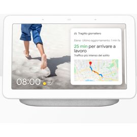 Google Nest Hub - Assistant Smart Home - Blanc Craie (GA00516DE)