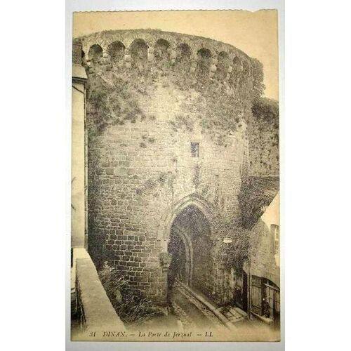 Carte Postale Ancienne Cote Du Nord /Cote D Armor Dinan La Porte De Jerzual