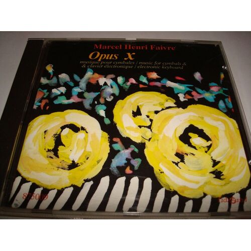 Opus 10 Pour Cymbales & Clavier Élecronique