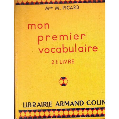 Mon Premier Vocabulaire 2ème Livre