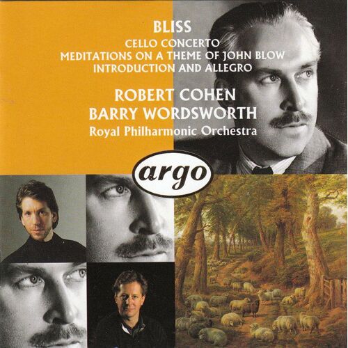 Arthur Bliss : Cello Concerto, Meditations On A Theme Of John Blow Introduction An Allegro