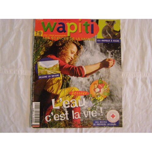 Wapiti N° 192 : L'eau C'est La Vie