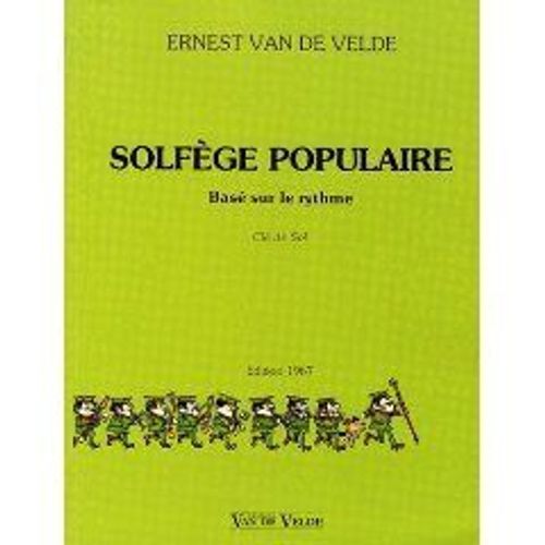 Solfège Populaire Basé Sur Le Rythme - Clé De Sol