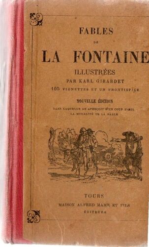 Fables De La Fontaine, Precedees De La Vie D'esope