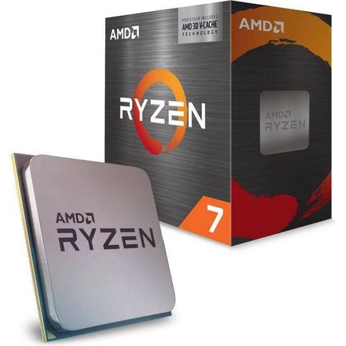 AMD Ryzen 7 5700X3D - 3 GHz - 8 curs - 16 filetages - 96 Mo cache - Socket AM4 - OEM