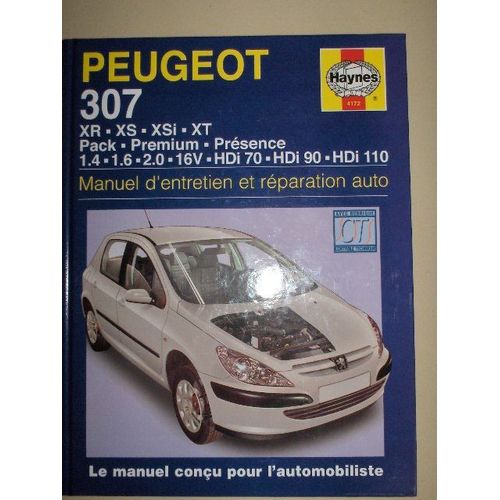 Peugeot 307 Manuel D'entretien Et Réparation