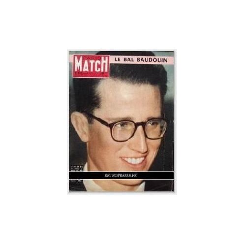 Paris Match N°472 De 1958