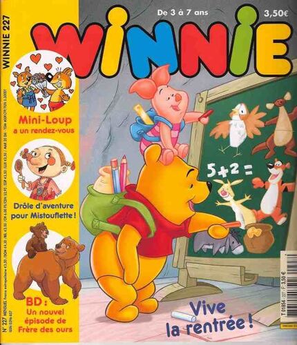 Winnie N° 227 : Vive La Rentrée !