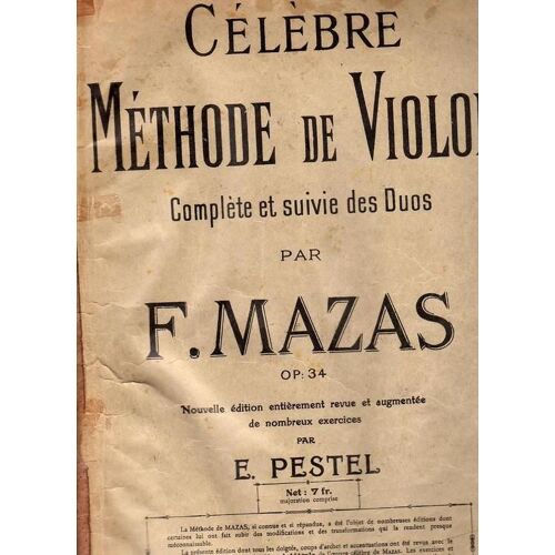 Celebre Methode De Violon Complete Et Suivie Des Duos