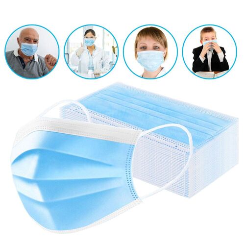 Masque Chirurgical 3 Plis 400 Pcs Masque Jetable