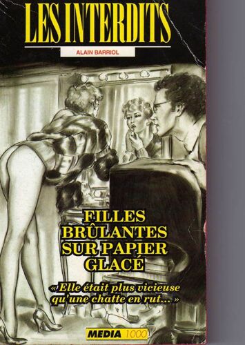 Filles Brulantes Sur Papier Glace