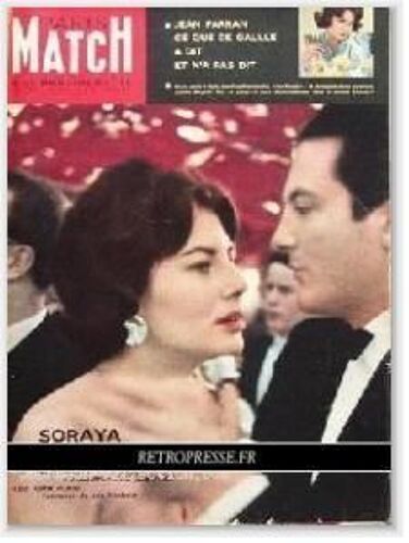 Paris Match N° 521 : Chabrol / Jean Farran / Soraya