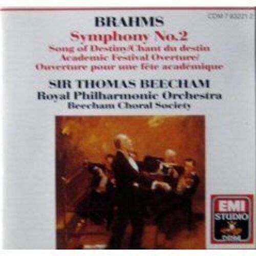 Brahms : Symphonie N° 2 - Ouverture Académique - Chant Du Destin