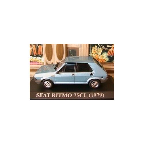 Seat Ritmo 75cl Ixo Bleu - 1979 - 1/43 - Altaya-Altaya
