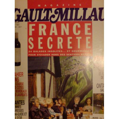 Gault Millau  Gaultmillau Magazine  N° 264 : France Secrète