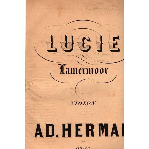 Lucie De Lammermoor