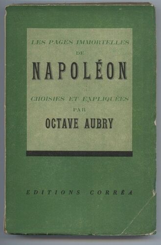 Les Pages Immortelles De Napoleon