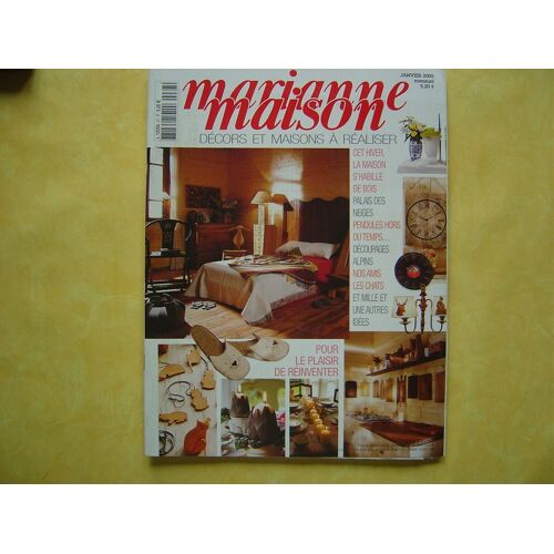Marianne Maison  N° 67 : Cet Hiver La Maison S'habille De Bois -Nos Amis Les Chats