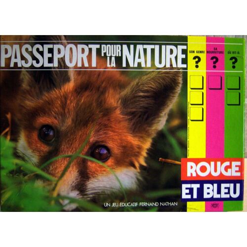 Passeport Pour La Nature - Rouge Et Bleu
