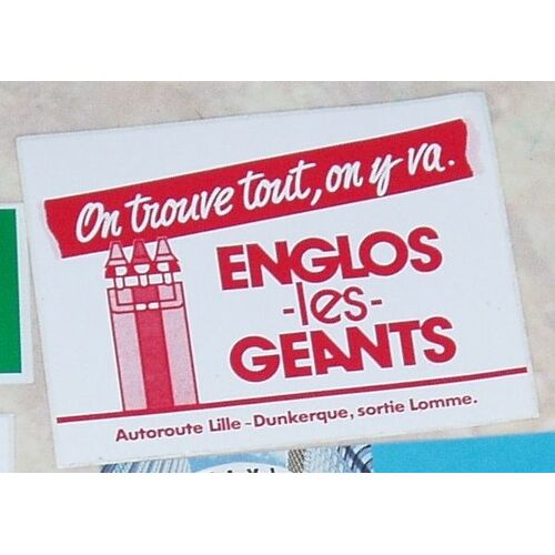 Autocollant Englos Les Géants