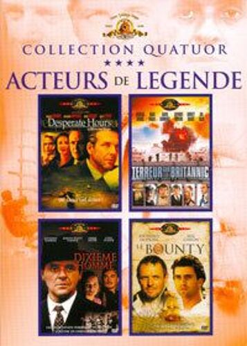 Coffret 4 Films Collection Anthony Hopkins