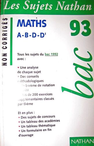 Non Corr - Maths Abdd'