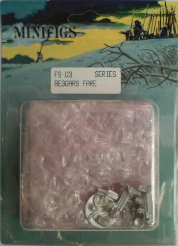 Figurine Décor Minifigs - Fs 03 Beggars Fare - Pour Jeux De Rôles Donjons Et Dragons D&d Ad&d Warhammer - Pour In Nomine Satanis Et Chtulhu