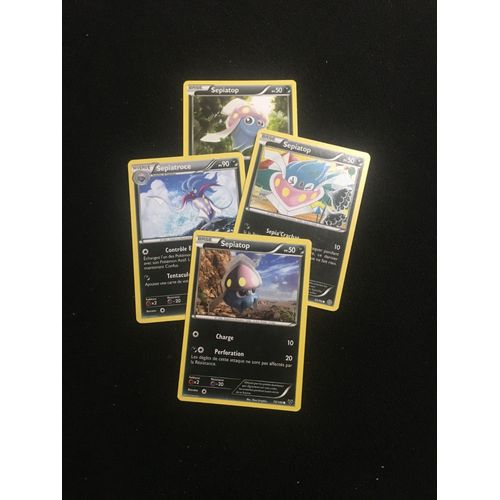 (1851) Sepiatroce + 3x Sepiatop (Pokemon)