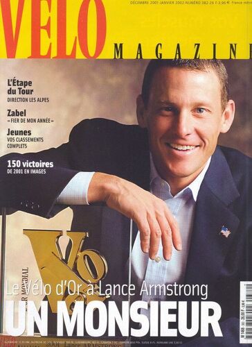 Velo Magazine N° 382 : Armstrong: Un Monsieur