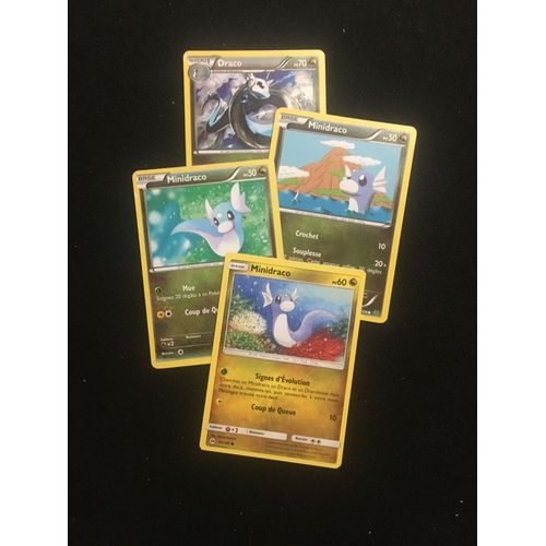(1847) 3x Minidraco + Draco (Pokemon)