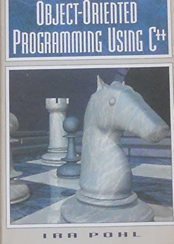 Object-Oriented Programming Using C++
