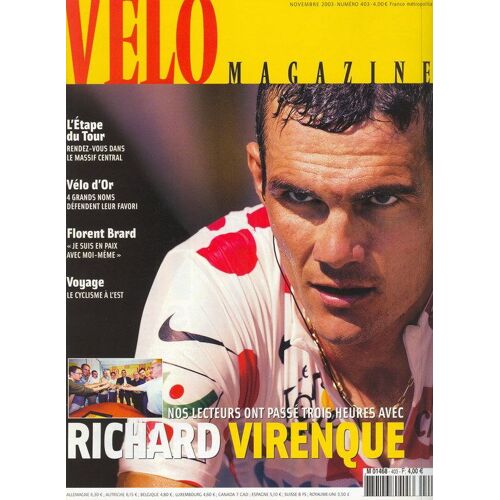 Velo Magazine  N° 403 : Richard Virenque