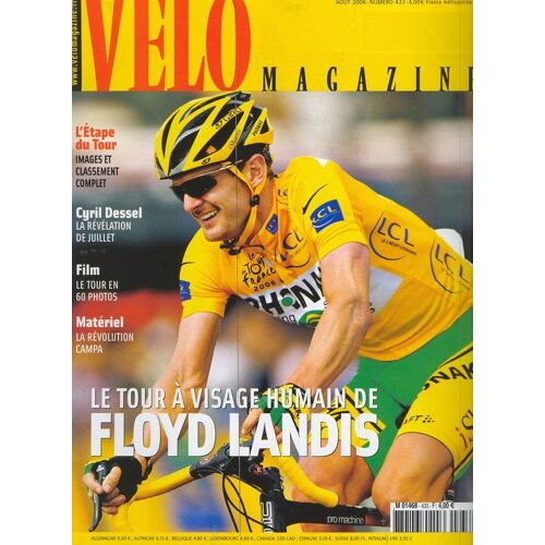 Velo Magazine  N° 433 : Floyd Landis