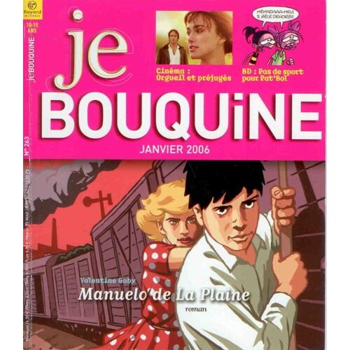 Je Bouquine  N° 263 : Manueolo De La Plaine
