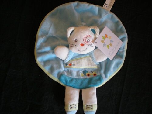 Doudou Rond - Chat Bleu
