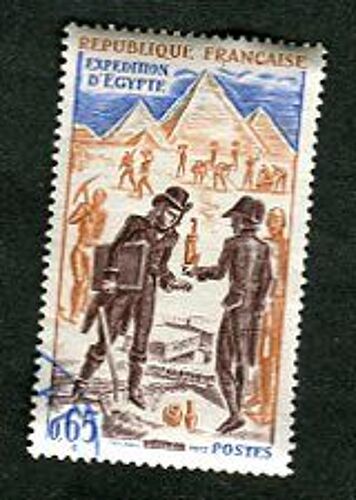 Timbre Oblitéré - " Expédition D' Egypte " - 0,65 F - Decaris - 1972
