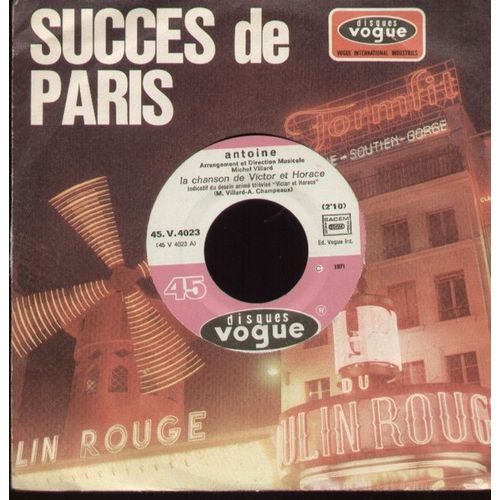 La Chanson De Victor Et Horace  Indicatif Du Dessin Animé Télévisé "Victor Et Horace" (M. Villard - A. Champeaux)