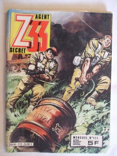 Z33 Agent Secret  N° 111 : Dangereux Anniversaire