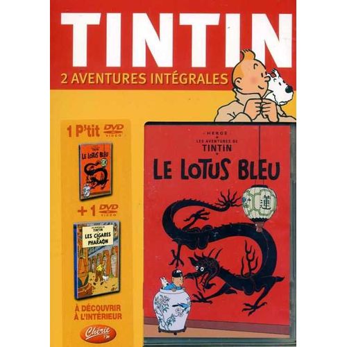 Les Aventures De Tintin - Les Cigares Du Pharaon + Le Lotus Bleu - Pack