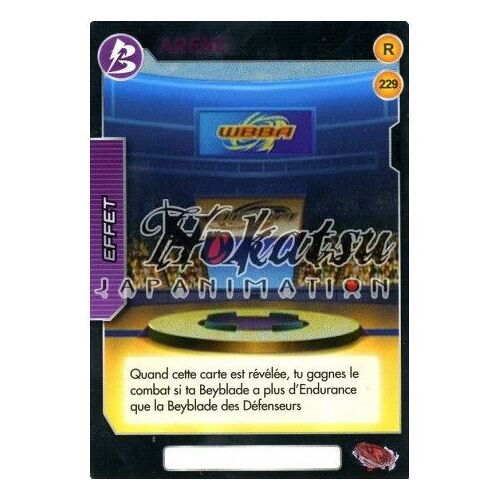 Carte - Beyblade Battle Card Collection - Serie 2 - R 229 - Arene