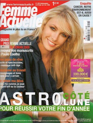 Femme Actuelle  N° 1253 : Astro - Côté Lune - Pour Réussir Votre Fin D'année