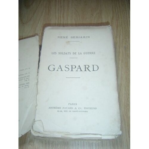 Les Soldats De La Guerre Gaspard
