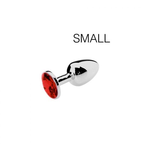 Bijou Anal Plug Bijou Spolly Small - Rouge 6 X 2.7cm