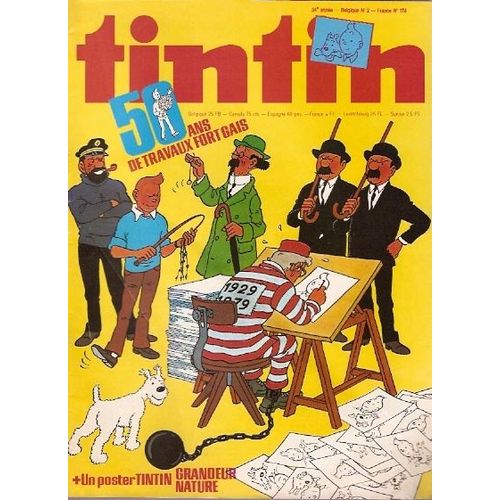 Hebdomadaire Tintin  N° 174
